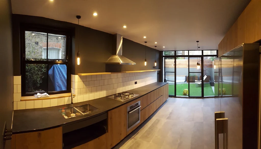 Contemporary kitchen renovation completed by PW Construction and Renovation Ltd